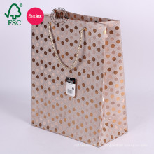 Custom Printed Popular Carry Shopping Hand Paper Gift Bag China Factory